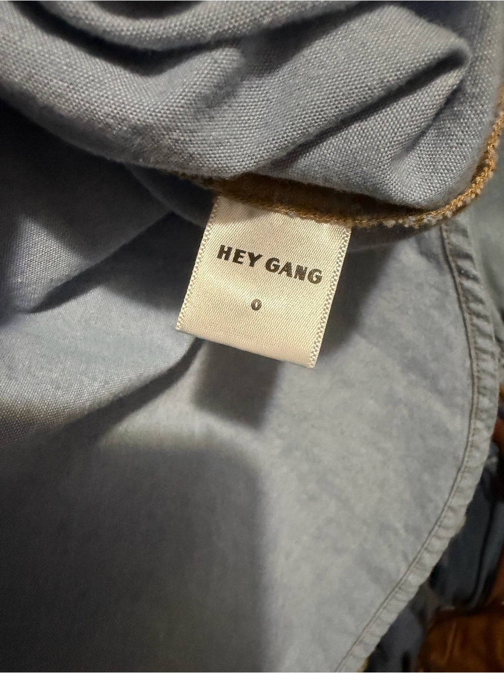 Hey Gang The S/S Western Shirt Chambray - Picture 6 of 9
